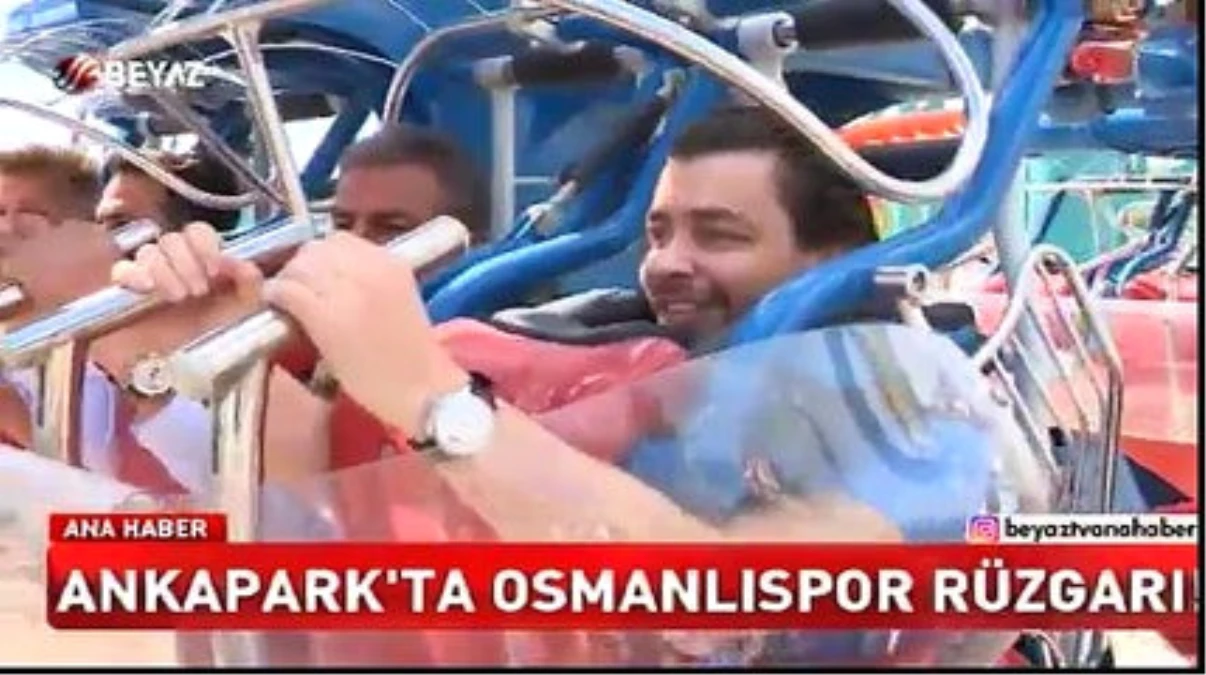 Osmanlısporlu Futbolcular Ankapark\'ta Doyasıya Eğlendi