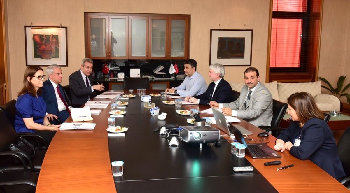 Rektör Gündoğan, "Metal Malzemeler Test Laboratuvarı" Hakkında Tei ile Görüştü