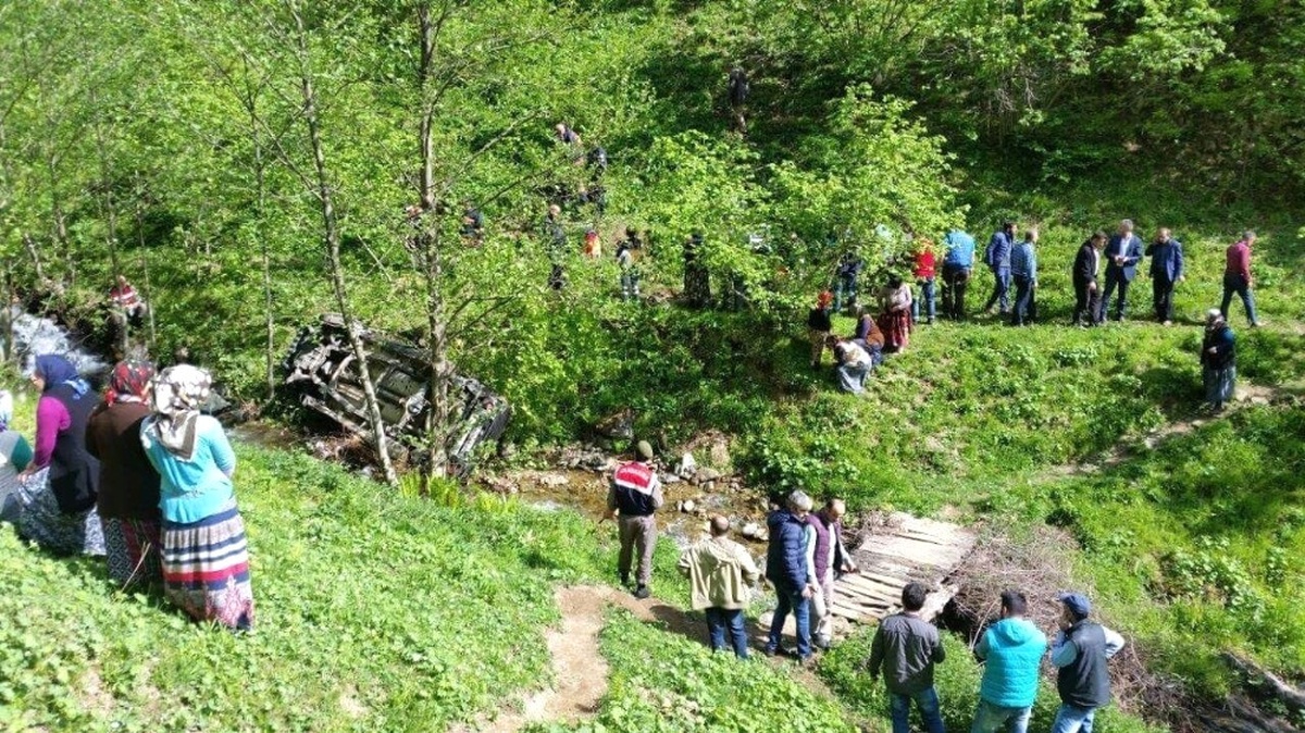Trabzon\'da Yayla Yolunda Feci Kaza: 4 Ölü, 3 Yaralı