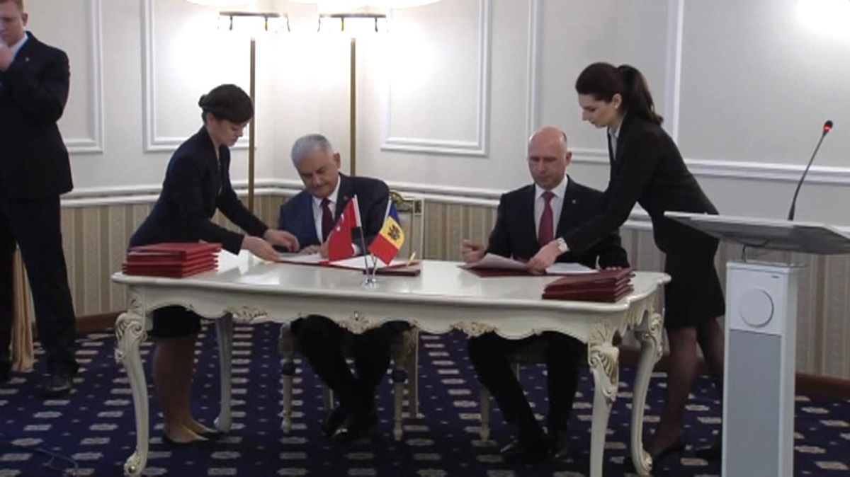 Türkiye Ile Moldova Arasında Anlaşma Imzalandı