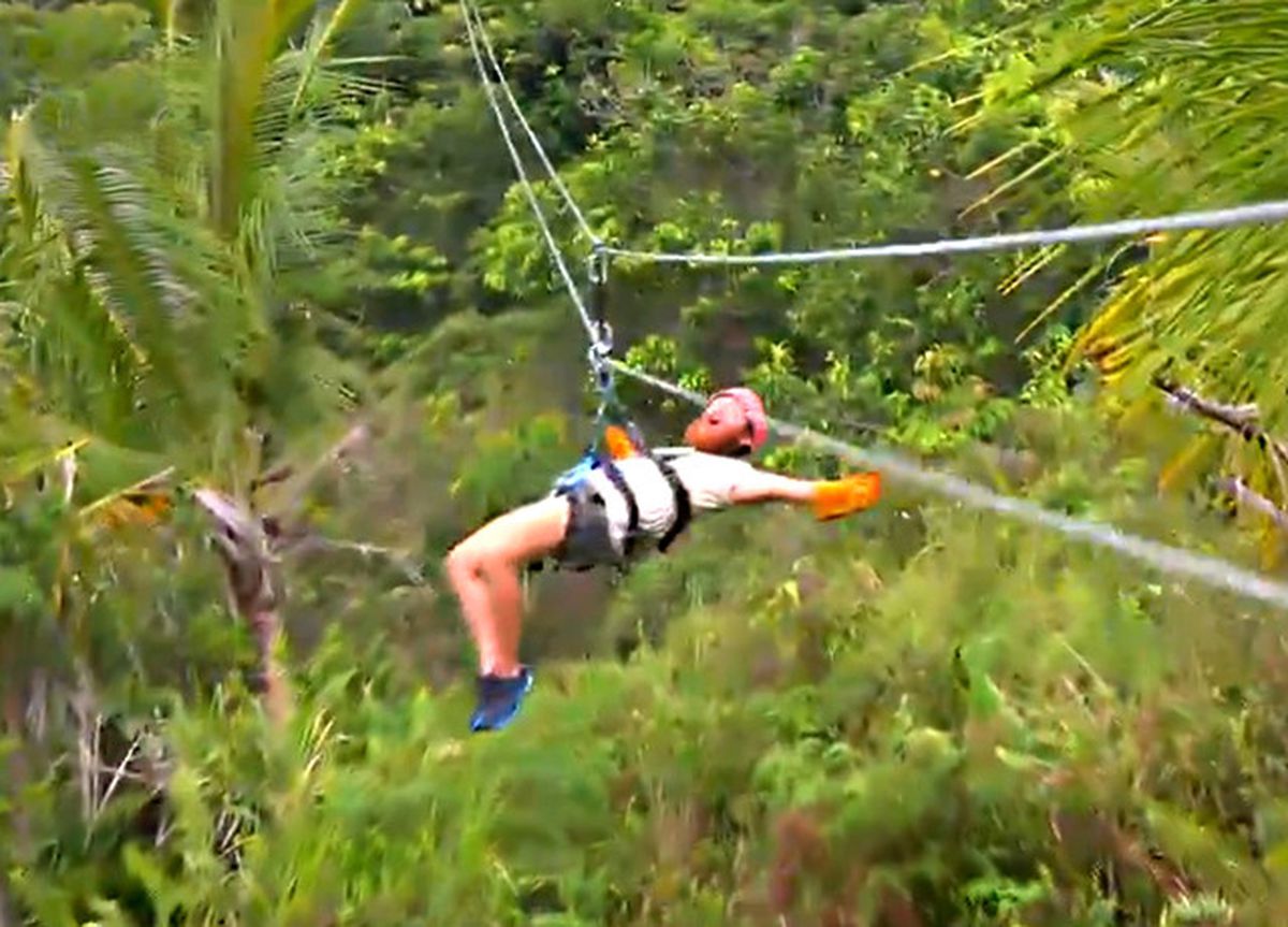 Ünlüler\'de Adrenalin Tavan Yaptı! Zipline...