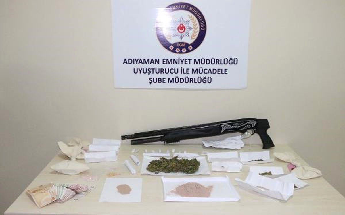 Adıyaman\'da Uyuşturucu Operasyona 9 Tutuklama