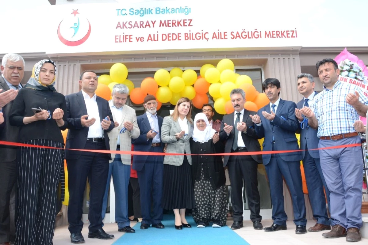 Aksaray\'da 124\'üncü Aile Sağlığı Merkezi Açıldı