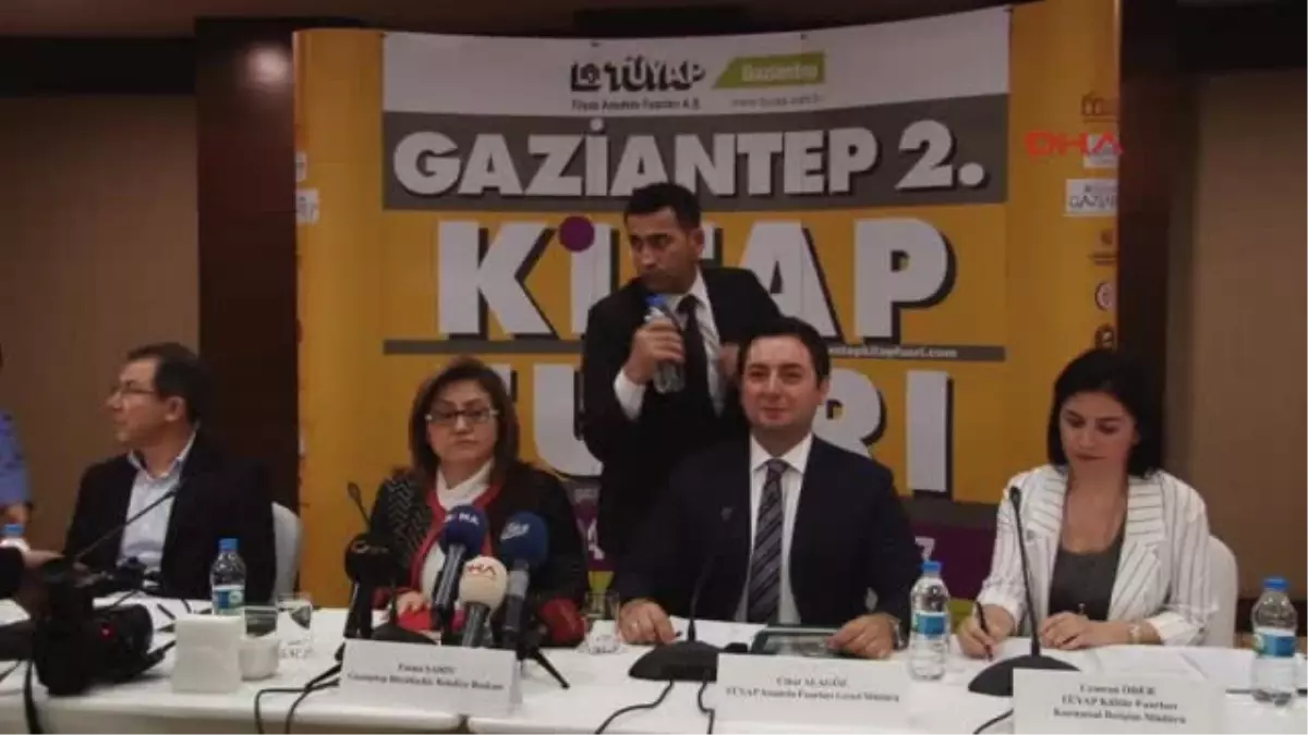 Gaziantep, Kitap Fuarı\'na Hazır