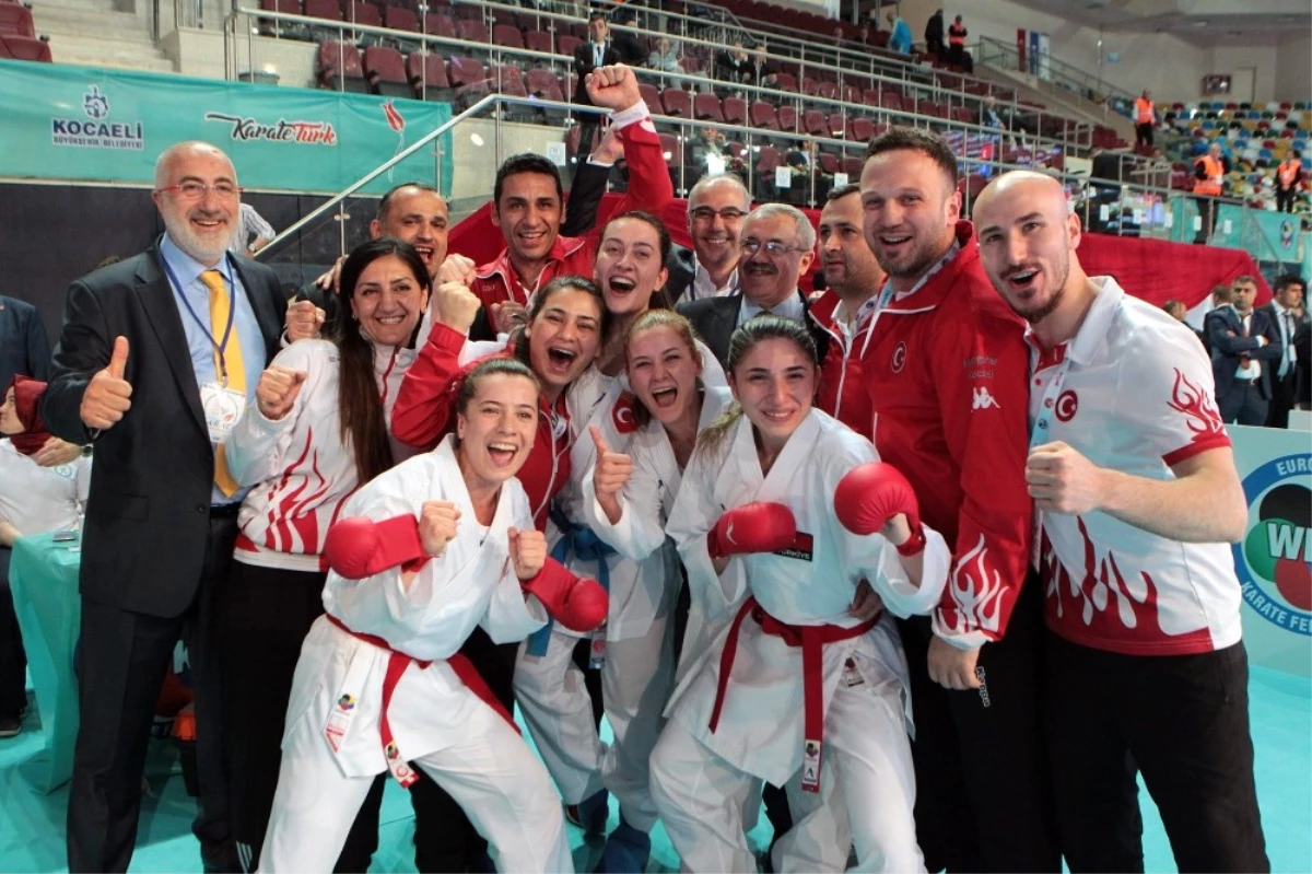Milli Karatecilerden 12 Avrupa Derecesi