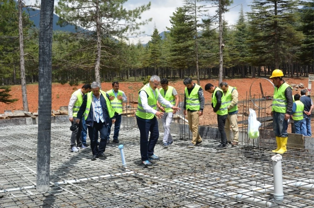 Orman Bölge Müdürlüğü, Yeni Binaların İnşaatlarına Başladı
