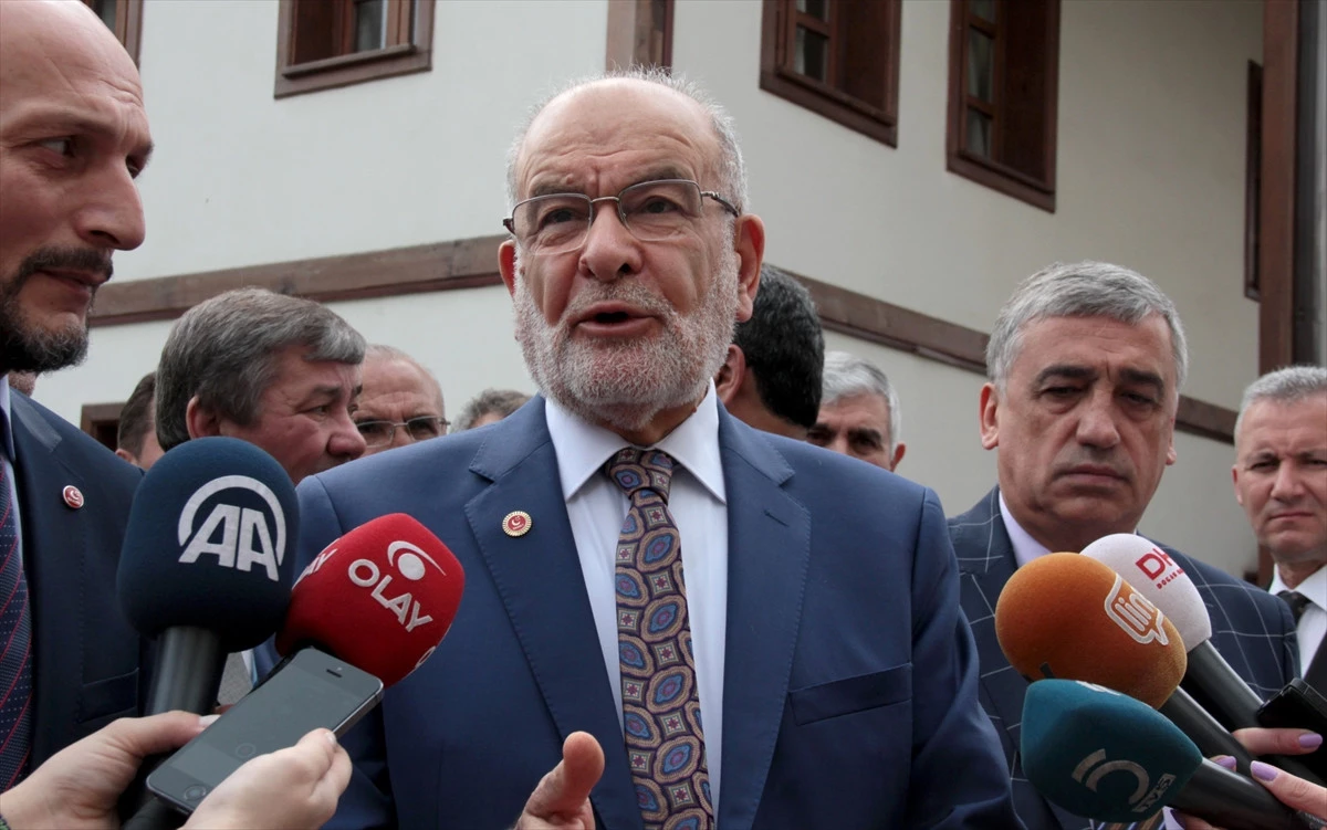 Saadet Partisi Genel Başkanı Karamollaoğlu Açıklaması