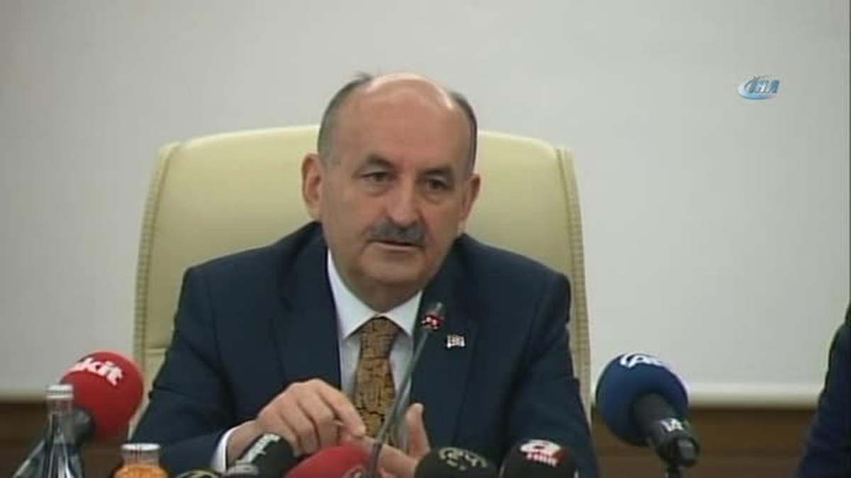 Çalışma ve Sosyal Güvenlik Bakanı Müezzinoğlu Açıklaması