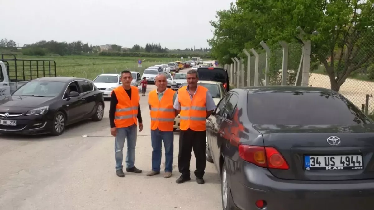 Cezaevi Otopark Güven Timi" İşbaşında