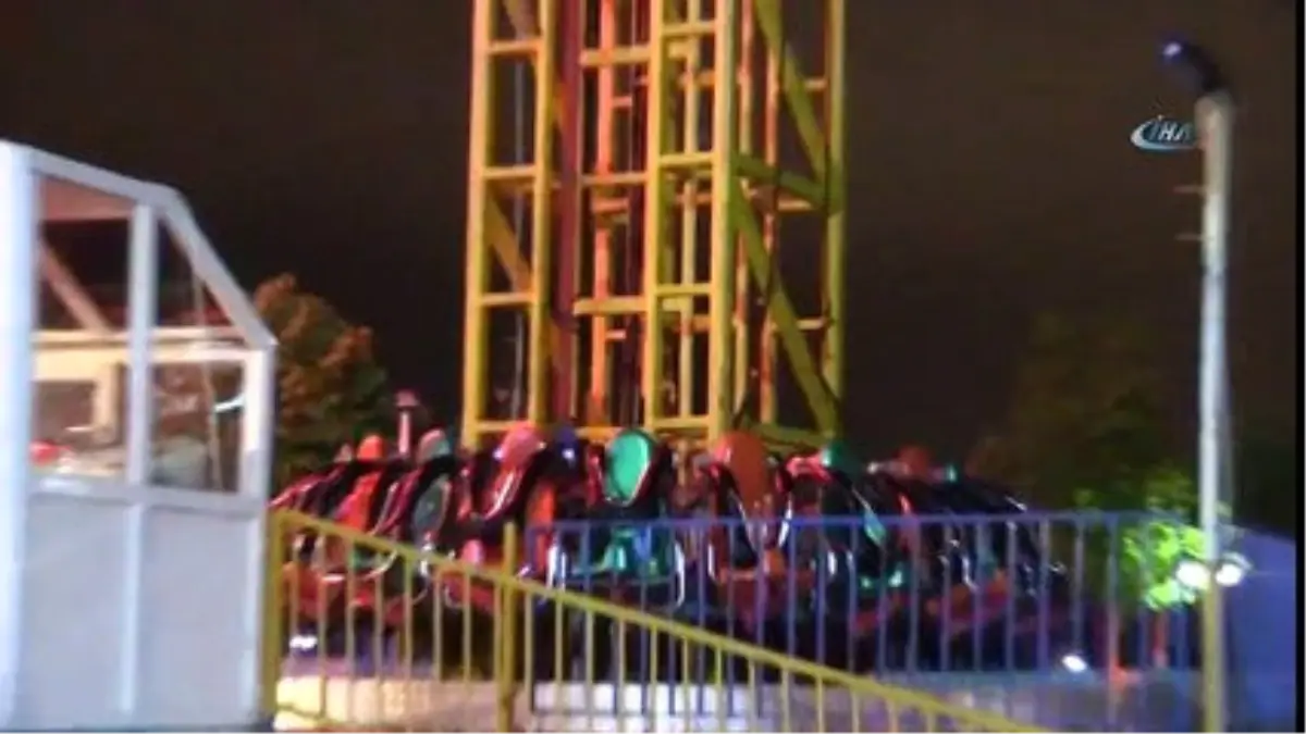 Lunaparkta Asansör Yere Çakıldı: 10 Yaralı