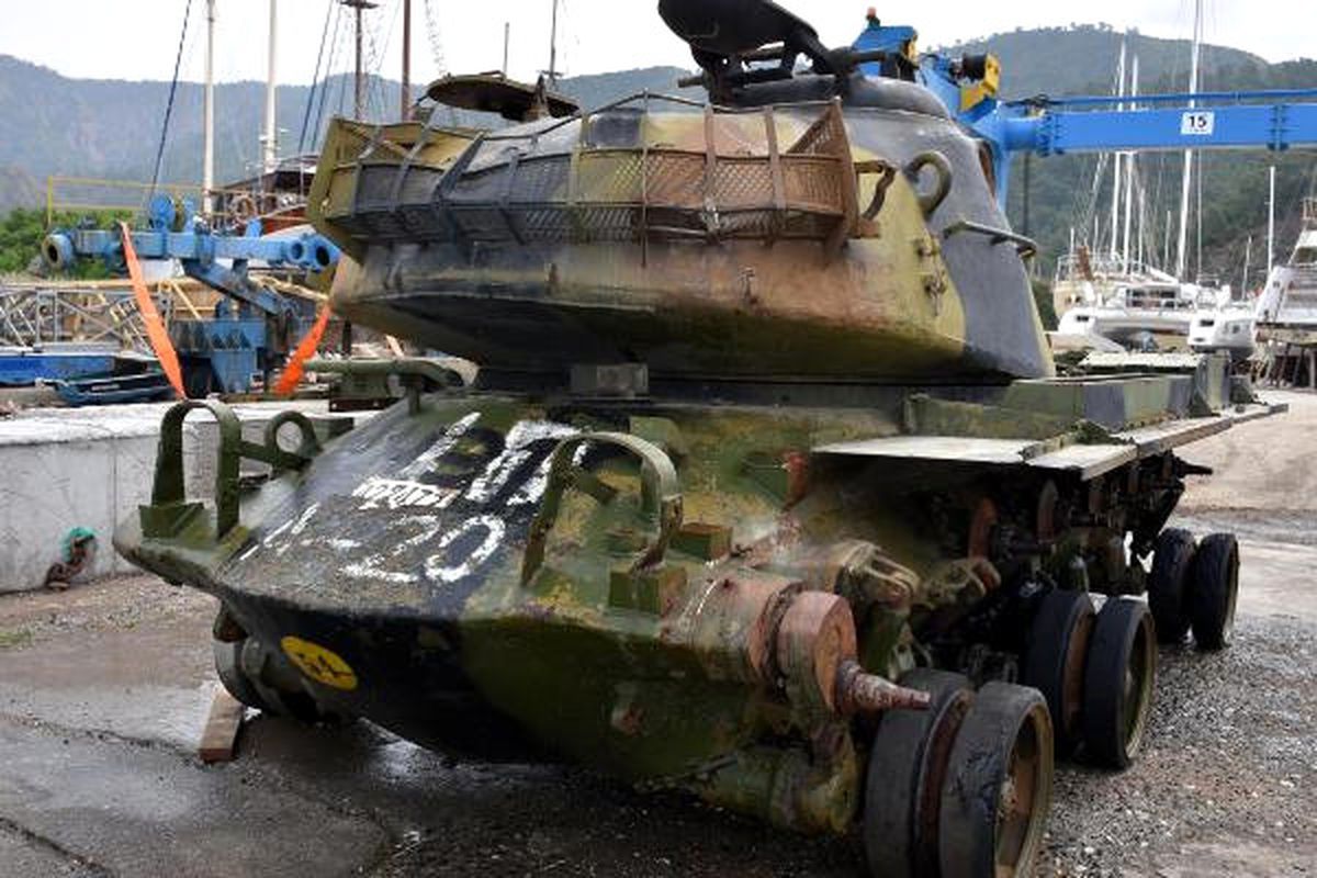 Askeri Tank Dalış Turizmine Kazandırılıyor