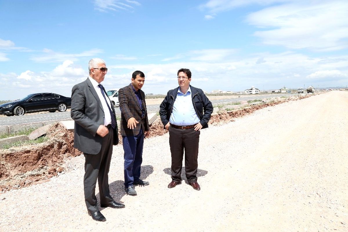 Başkan Yazgı, Osb Yolundaki Çalışmaları Denetledi