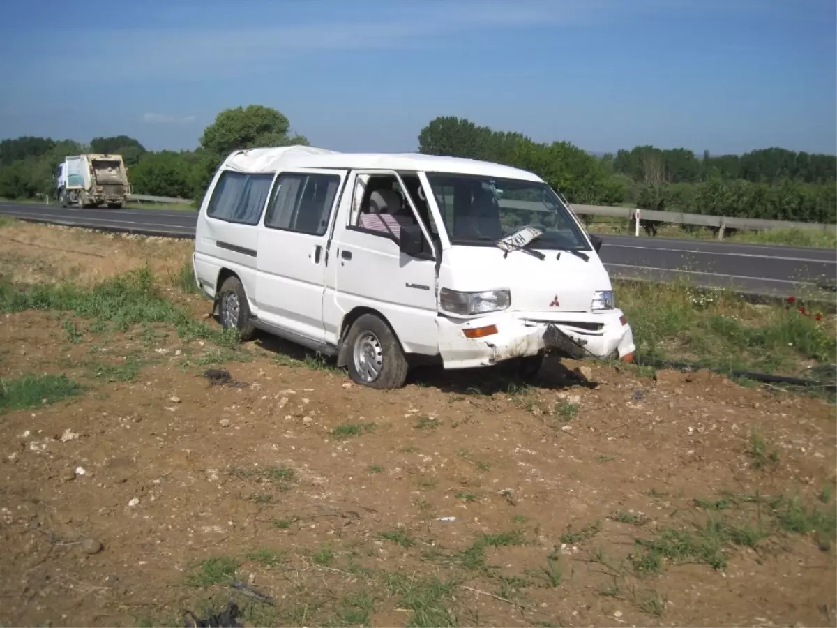 Bayramiç\'te Trafik Kazası; 1 Yaralı