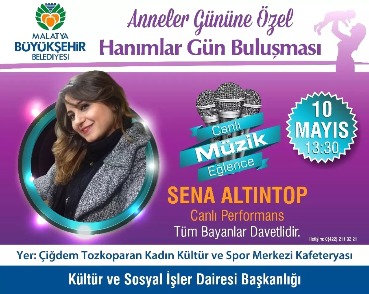 Büyükşehir Belediyesinden Bayanlara Anneler Günü Hediyesi