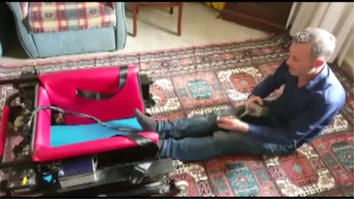 Engelli ve Yatalak Hastalar Için "Robotik Sandalye" Yaptı - Konya