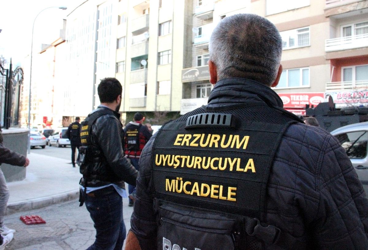 Erzurum\'da 26 Ayrı Adrese Uyuşturucu Baskını