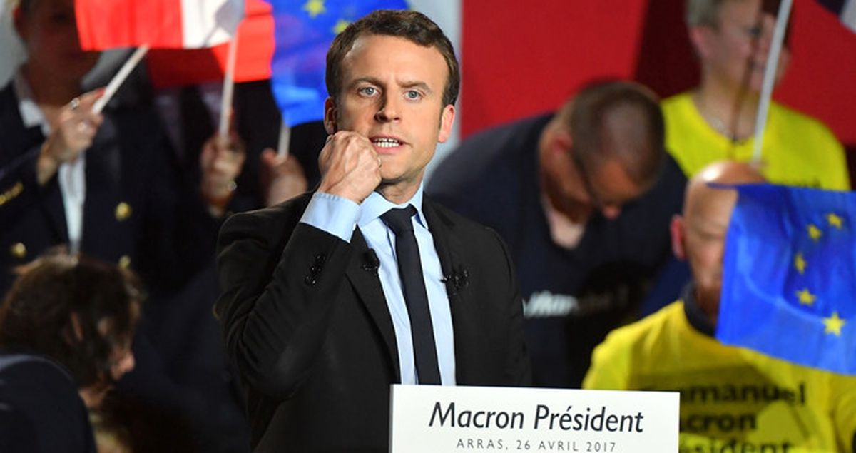Macron Zafer Mitingi Yaptı