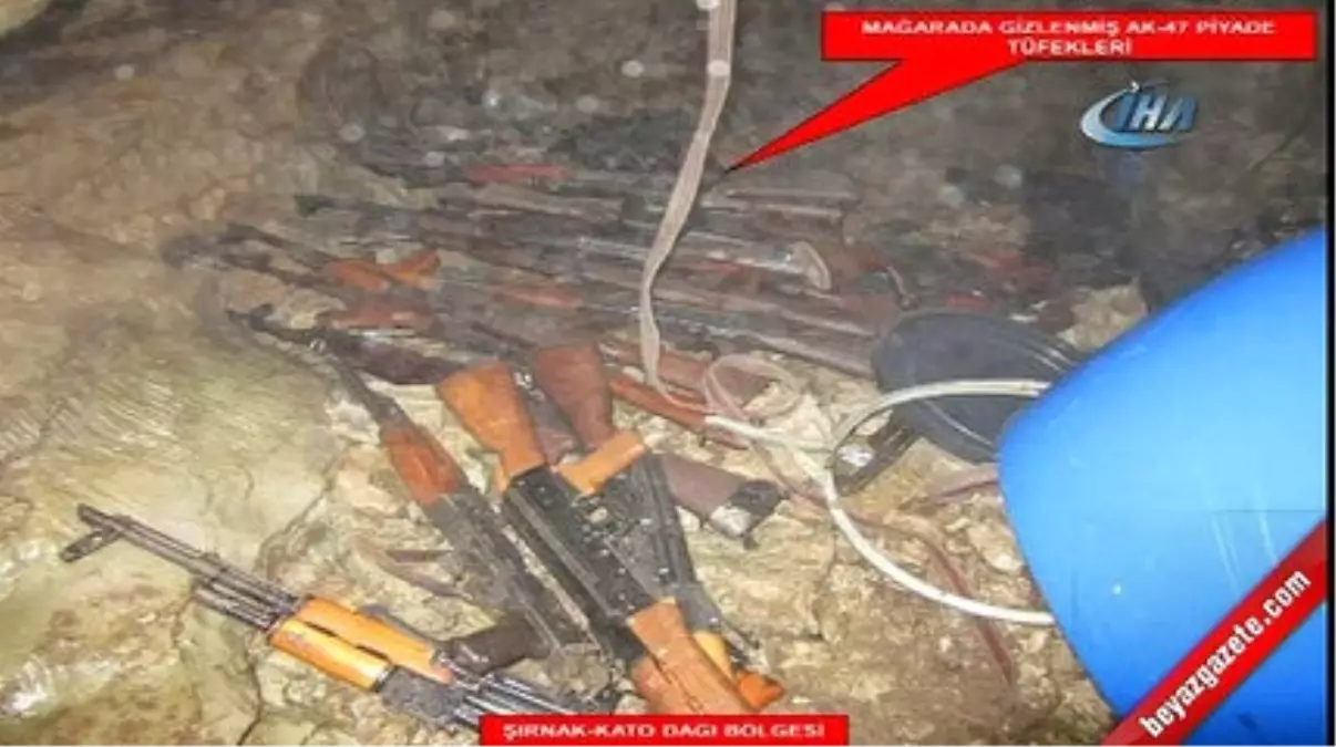 PKK\'nın Türkiye\'deki Ana Mühimmat Deposu Ele Geçirildi