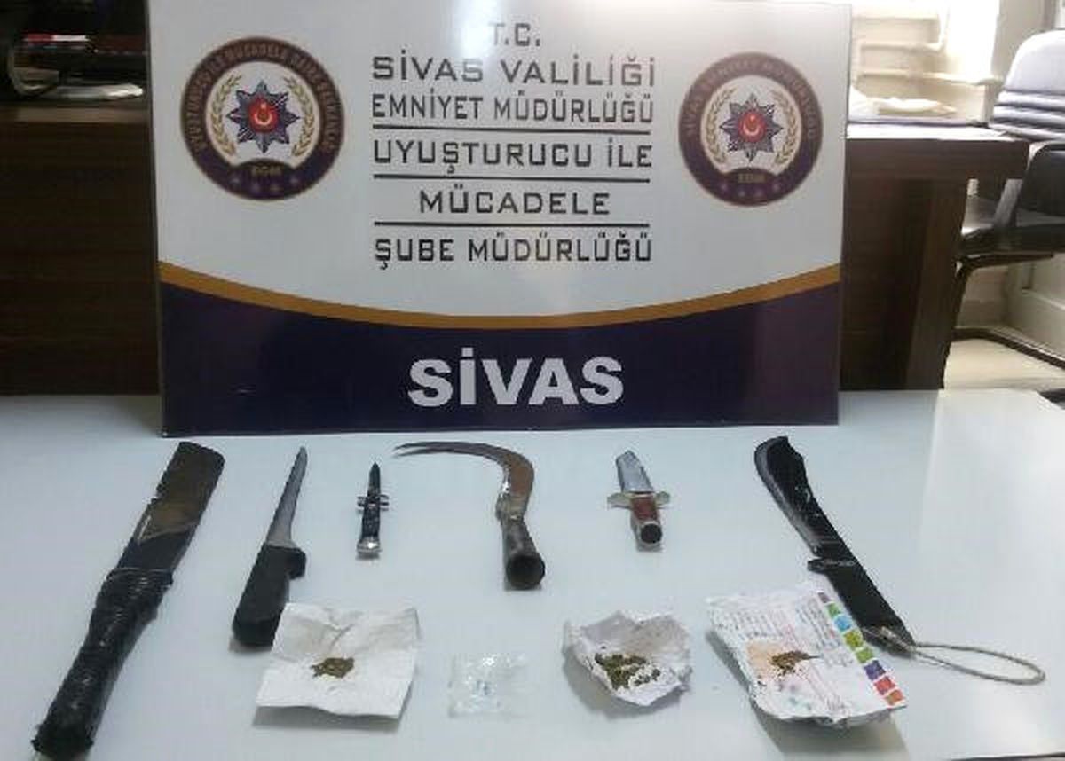 Sivas\'ta Narkotik Operasyonu