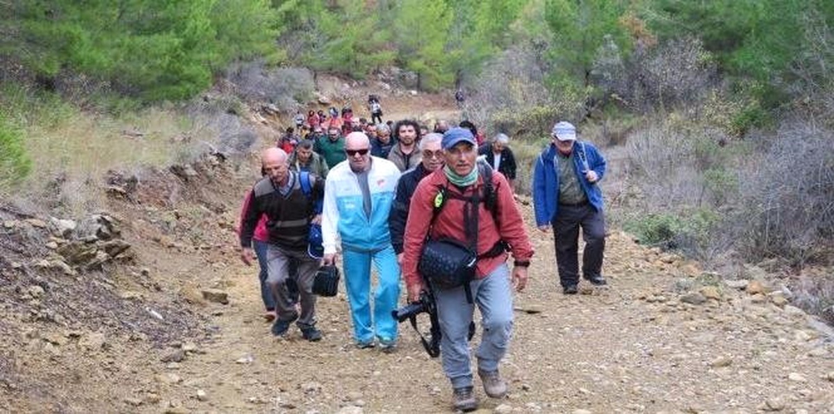 Tarihi Kervan Yolunda Yürüyüş Yaptılar
