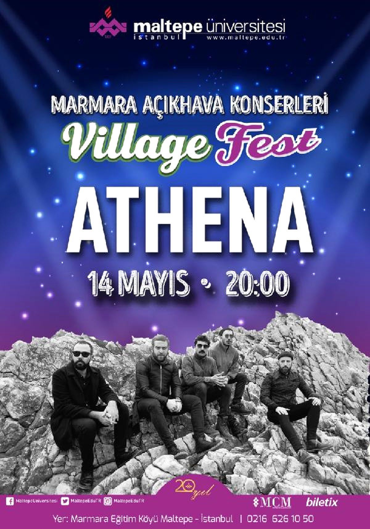 Village Fest\'e Demet Akalın ve Athena Konseri