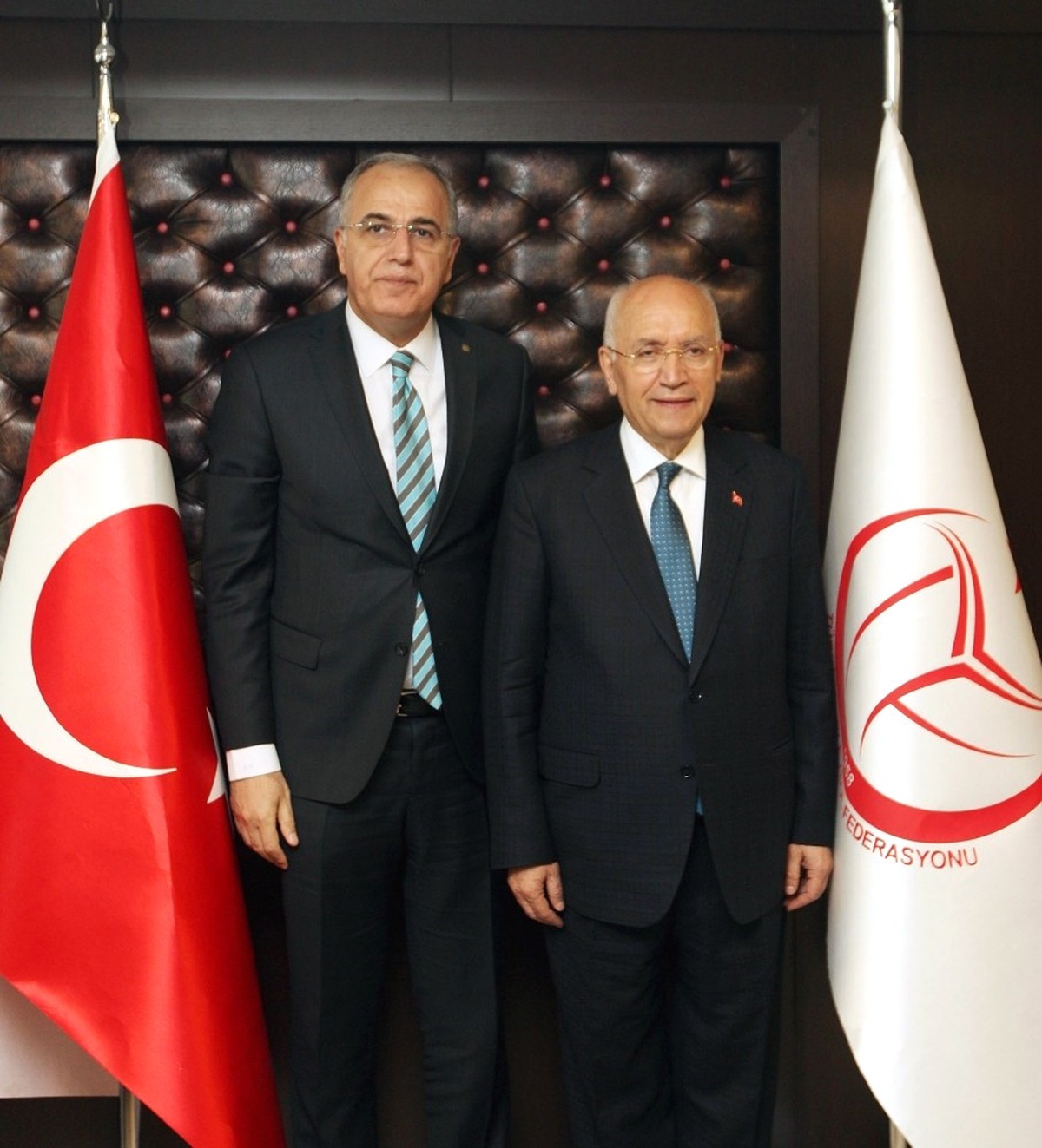 Voleybol Federasyonu Başkanı Üstündağ Malatya\'da İncelemelerde Bulundu