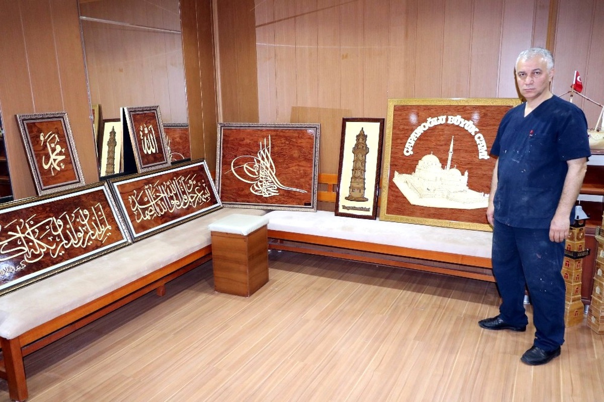 35 Yıldır Naht Sanatını Yozgat\'ta Yaşatıyor