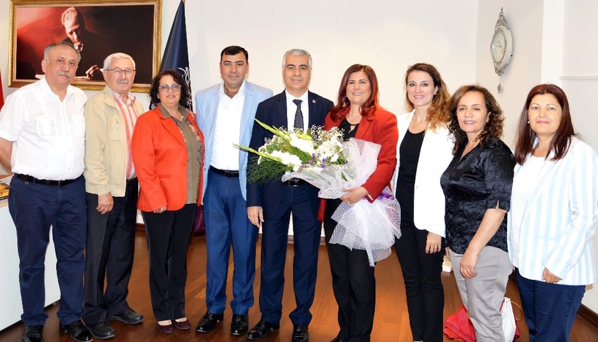 CHP İl Yönetiminden Başkan Çerçioğlu\'na Teşekkür Ziyareti