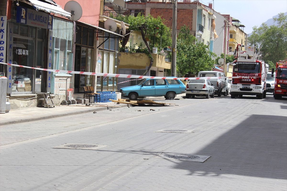 Denizli\'de Şiddetli Rüzgar