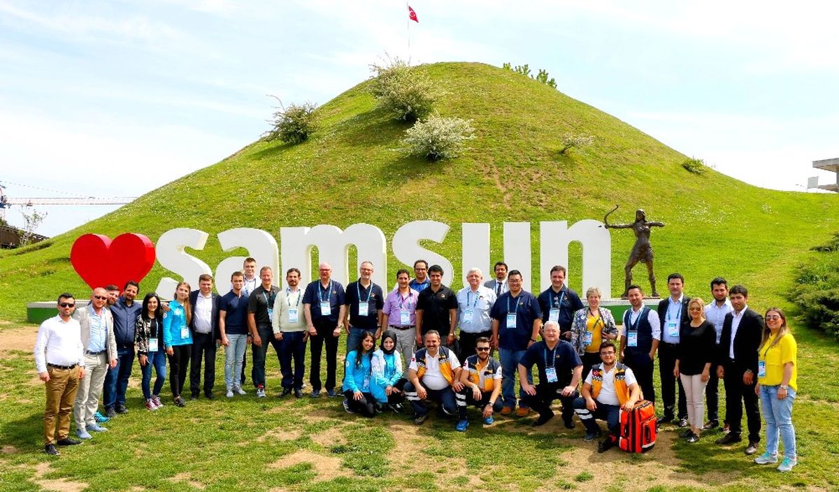 Icsd\'den Samsun\'a Tam Not, Bakan Çağatay Kılıç\'a Teşekkür