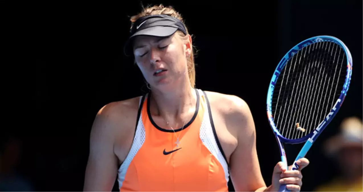 Kortlara Dönen Maria Sharapova, Bouchard\'a Yenilerek Elendi