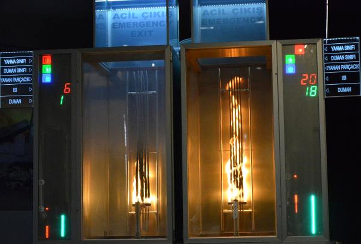 Kullanılması Zorunlu Olacak Yangına Dayanıklı Kabloyu Test Ettiler