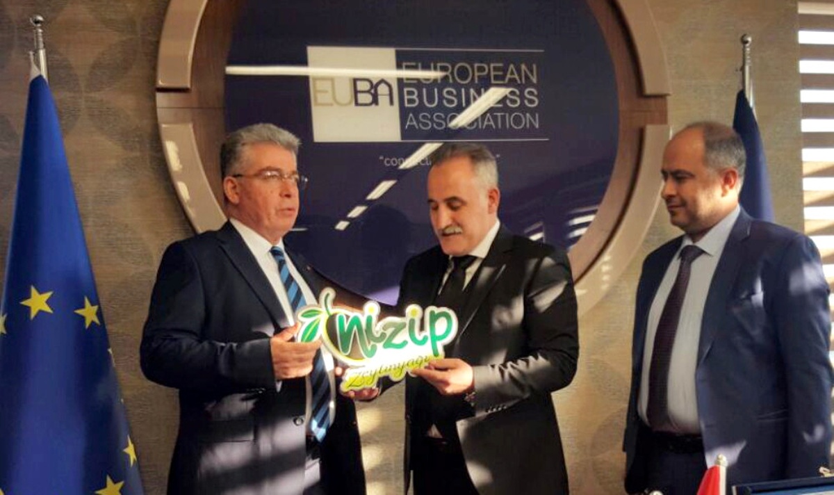 Nizipli İş adamları TÜMSİAD Avrupa Şubesi\'ni Ziyaret Etti
