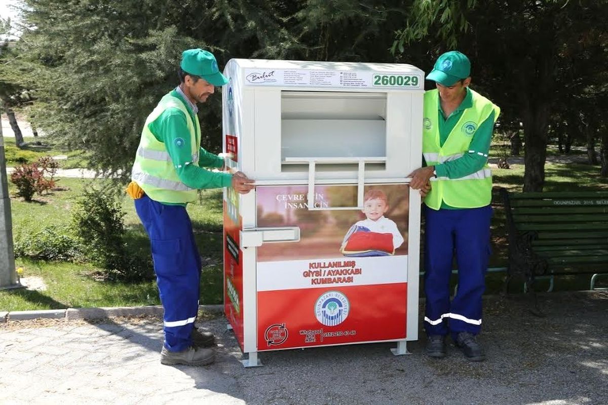 Odunpazarı\'ndan Yeni Çevreci Proje \'Giysileriniz Çöpe Gitmesin\'