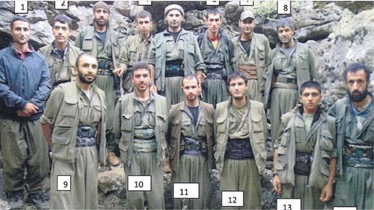 PKK\'nın Çöküşünü Özetleyen Fotoğraf: 2 Yılda Hepsi Öldürüldü