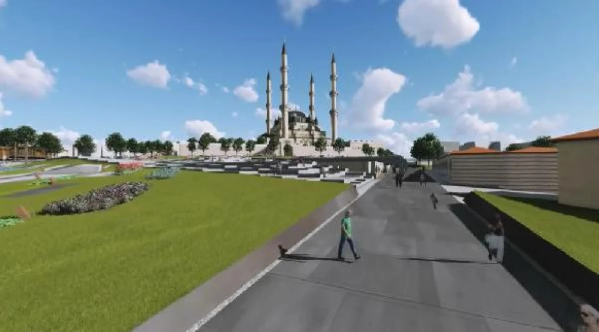 Selimiye\'nin Çevresini Değiştirecek Projeye Onay