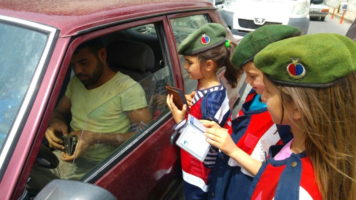 Söke\'de Öğrencilere Trafik Bilinci Aşılandı
