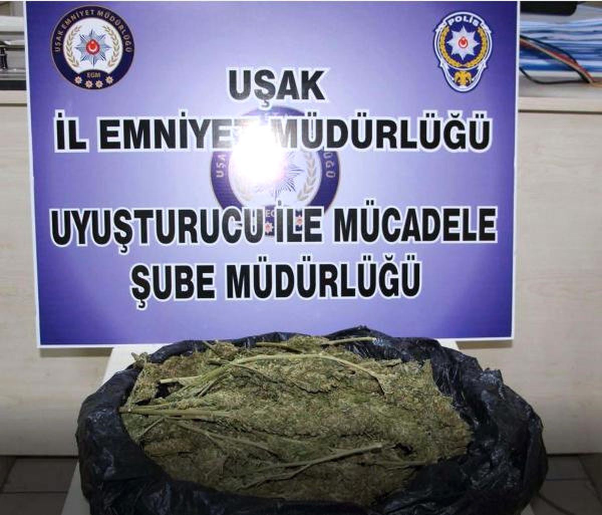Uşak\'ta 4 Ayda 103 Uyuşturucu Operasyonu Gerçekleştirildi