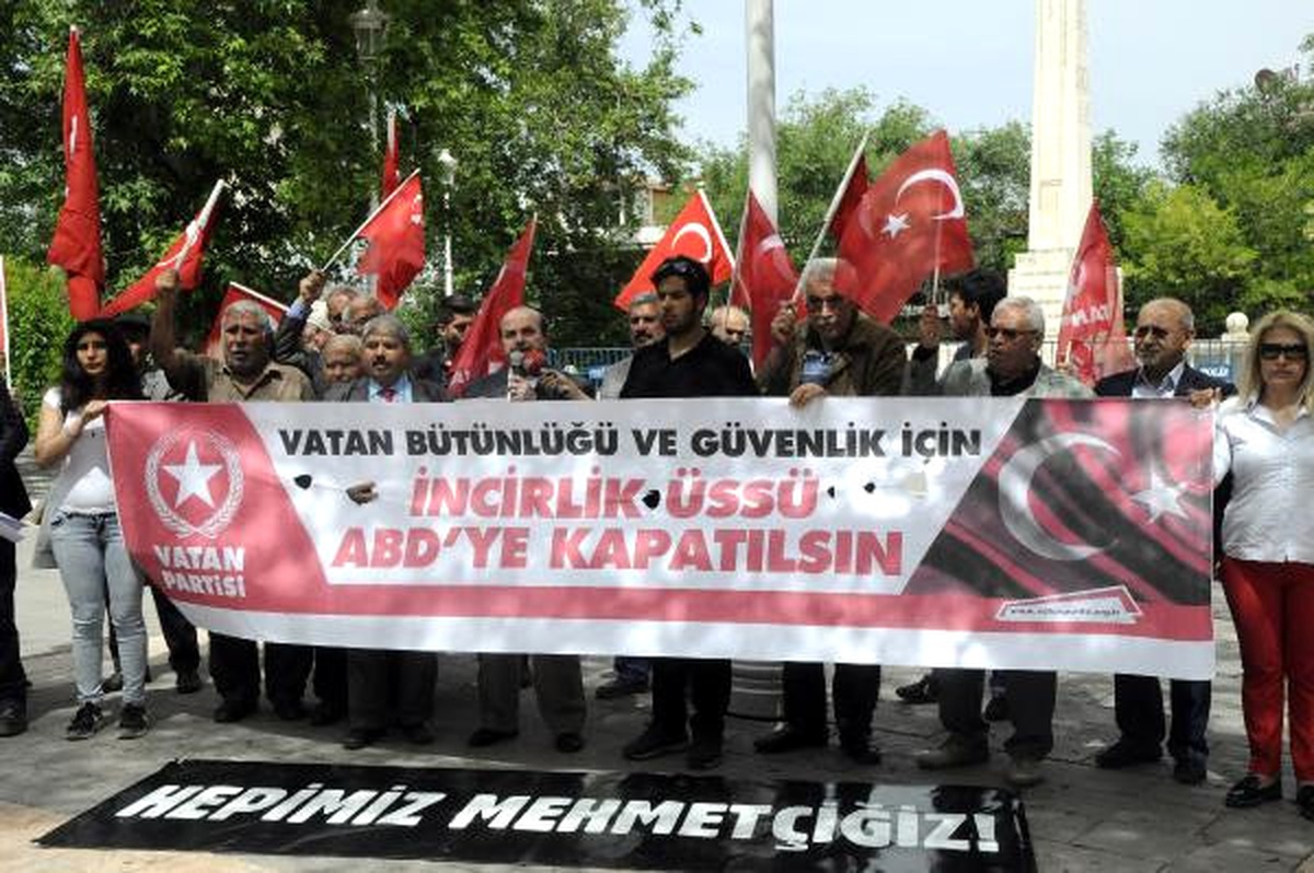 Vatan Partisi\'nden \'İncirlik ABD\'ye Kapatılsın\' Kampanyası