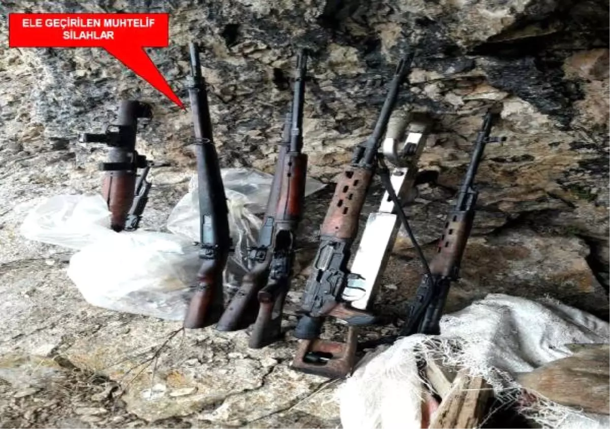 21 Gündür Kato Dağı\'nda Süren Operasyonda PKK\'ya Ait 26 Mağara Bulundu