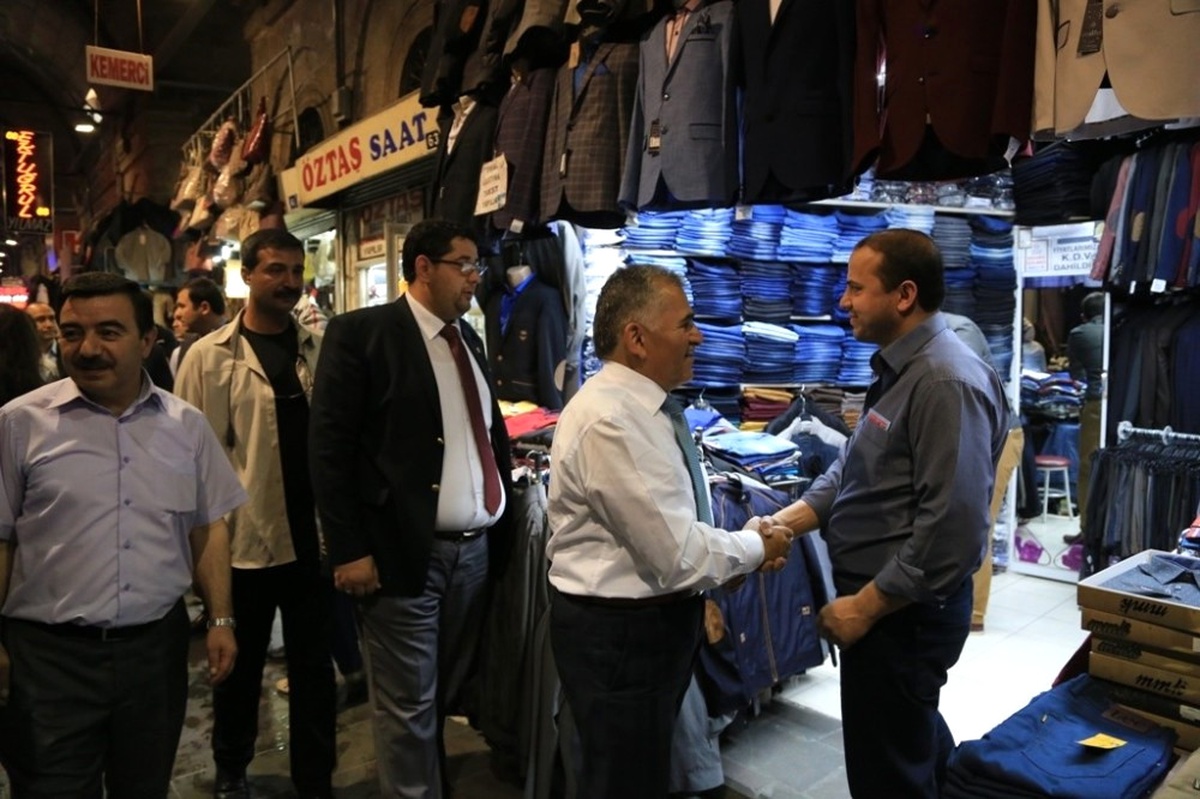 500 Yıldır Hizmet Veren Kapalı Çarşı Melikgazi\'ye Emanet