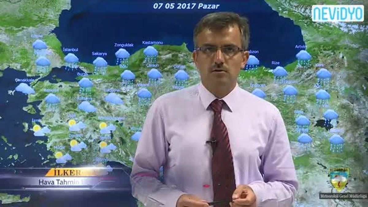 7 İl İçin Sağanak Uyarısı