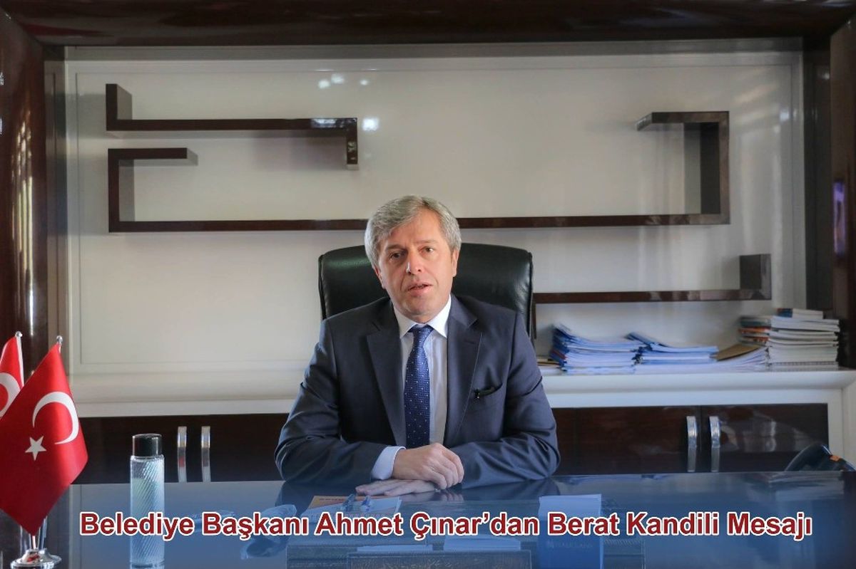 Başkan Vekili Çınar\'dan Berat Kandili Mesajı