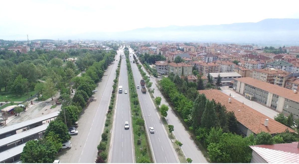 Bolu\'da 9,5 Kilometrelik "Yeşil Yol" Projesi