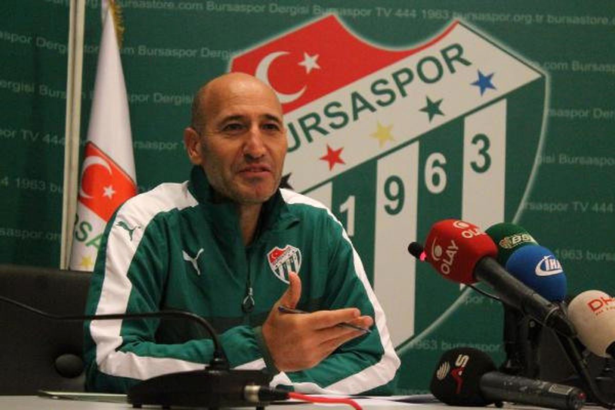 Bursaspor Teknik Sorumlusu Örnek: "Toparlanmalıyız"