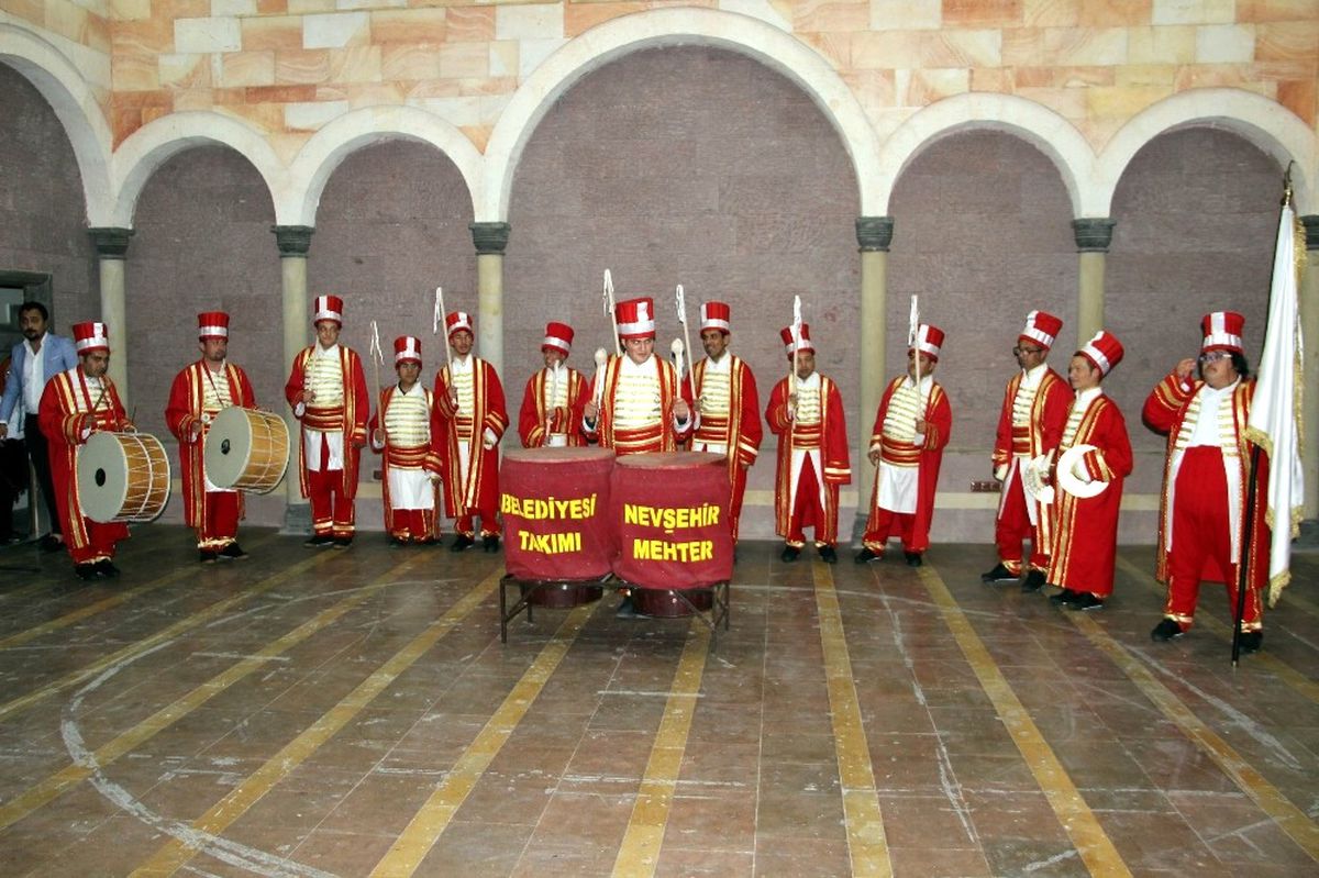 Dünyanın En Özel Mehter Takımı Nevşehir\'de Konser Verdi