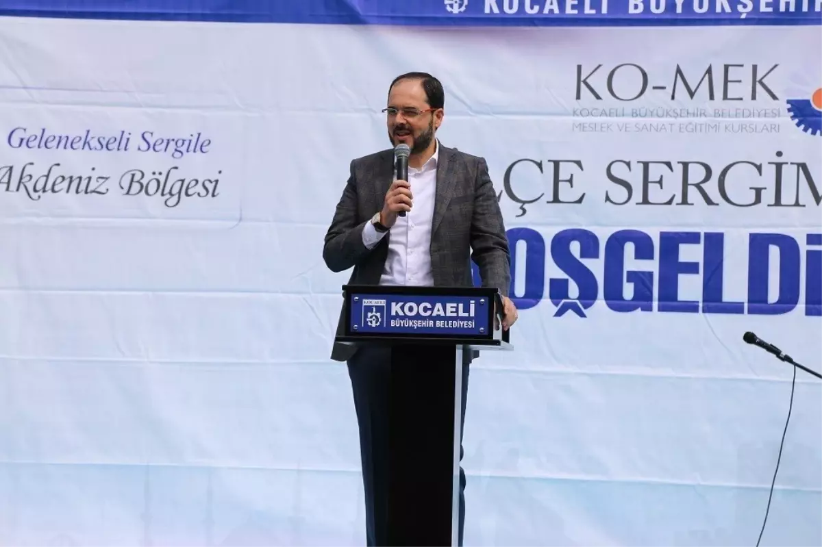 El Emeği Göz Nuru Ürünler Ko-Mek Sergisi\'nde