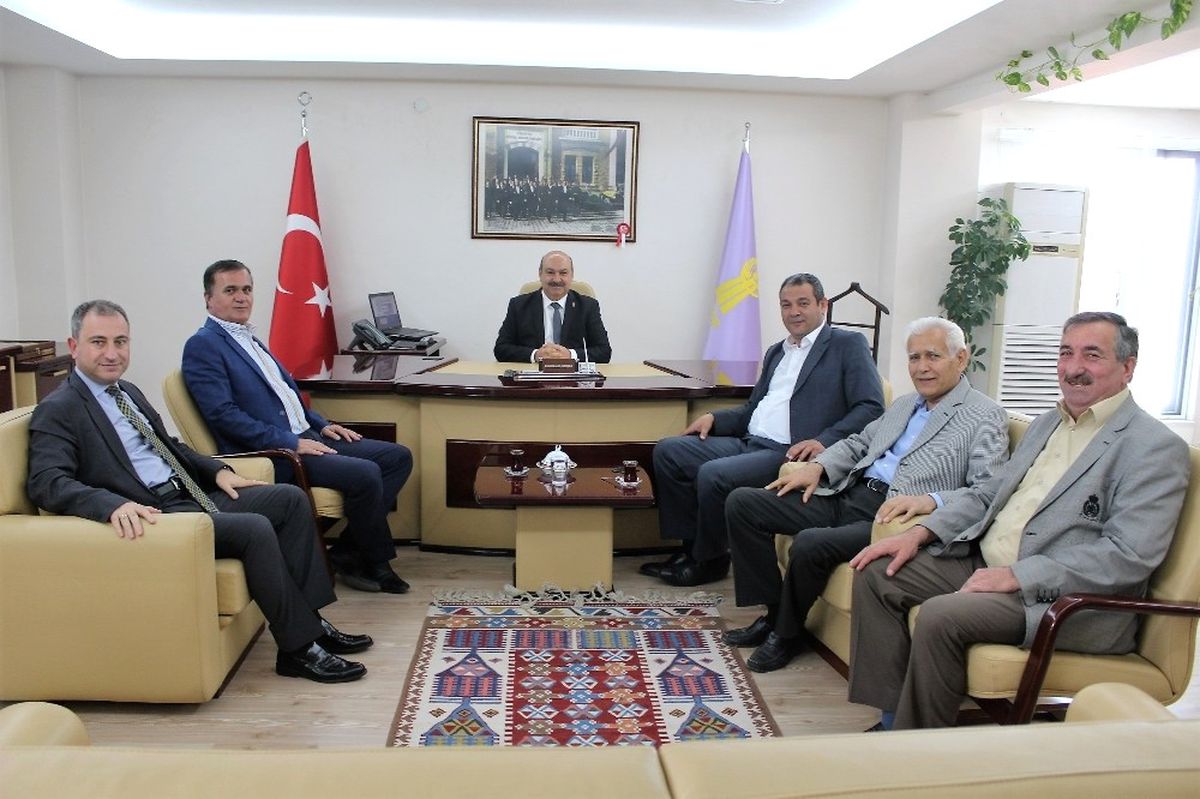 Esob Başkanı Konak, Başkan Yiğit\'i Ağırladı