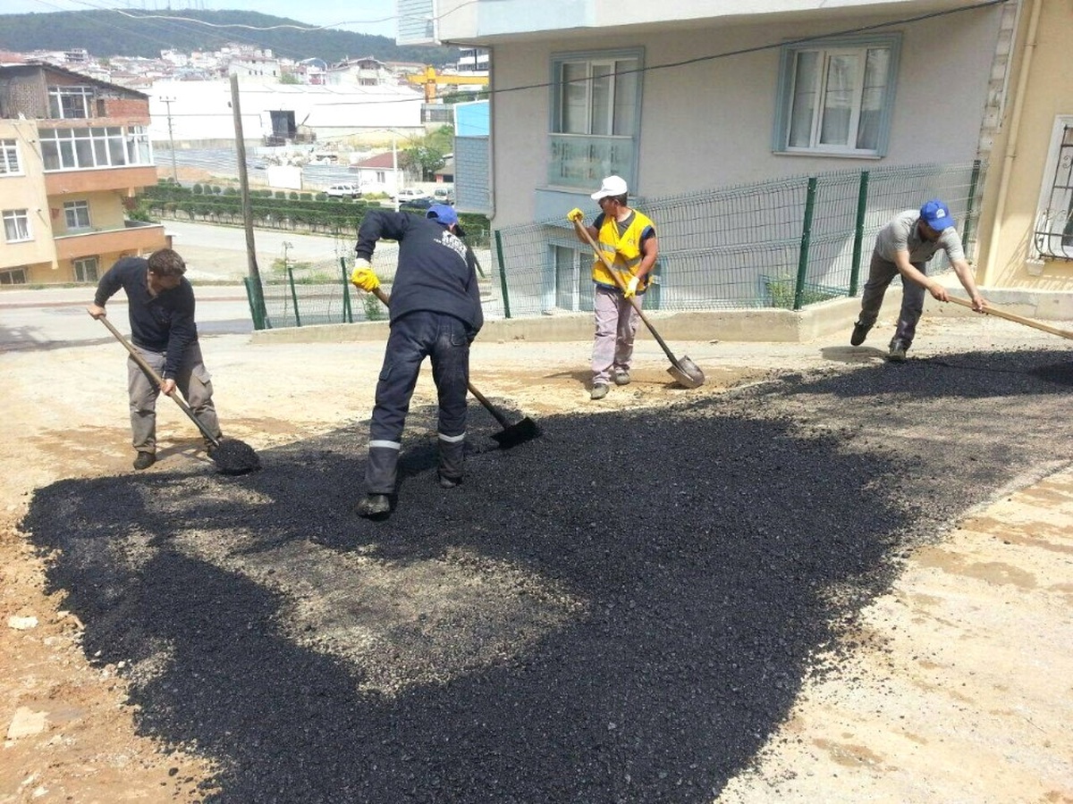 Gebze\'nin Mahalleleri Asfaltlanıyor