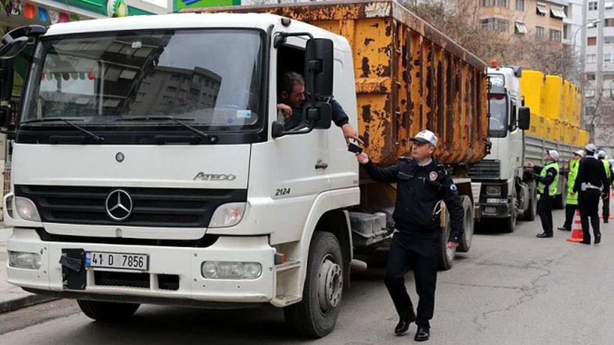 Hafriyat Kamyonlarına Ceza Yağdı